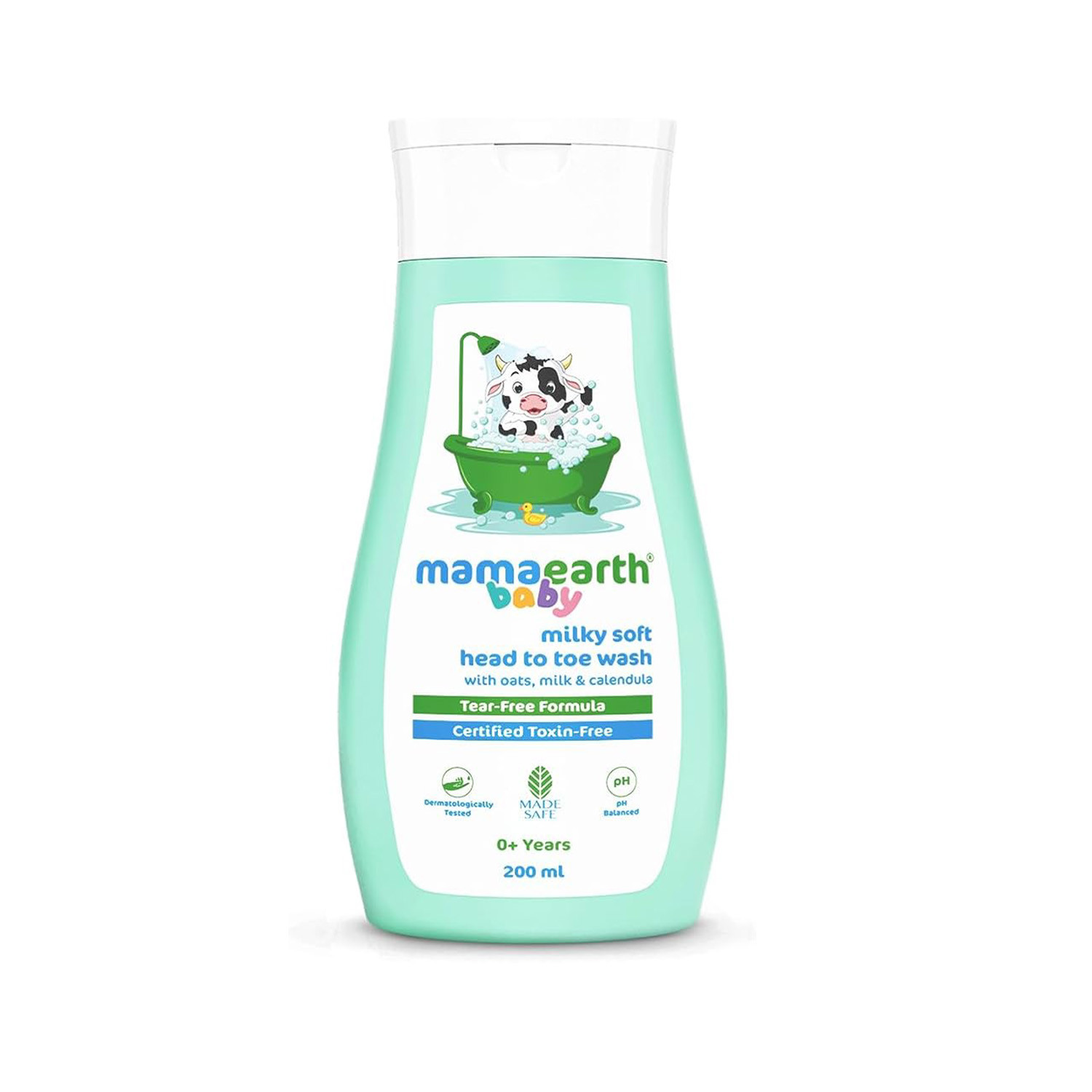 Mamaearth Baby Milky Soft Head to Toe Wash 200ml
