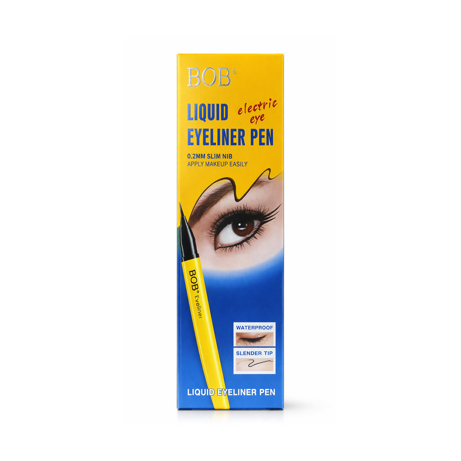 BOB 0.2mm Slim Nib Liquid Eyeliner Pen 0.6g