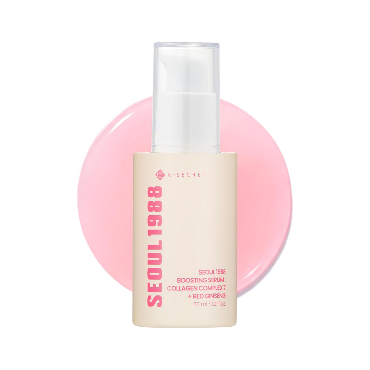 K-Secret Seoul 1988 Collagen Complex 7 + Red Ginseng Boosting Serum 30ml