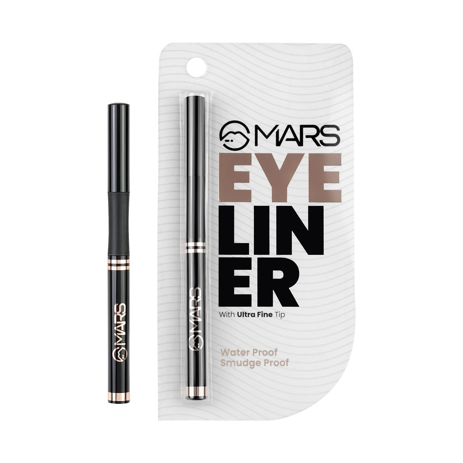 Mars Water Proof Smudge Proof With Ulta Fine Tip Eyeliner 1.5g