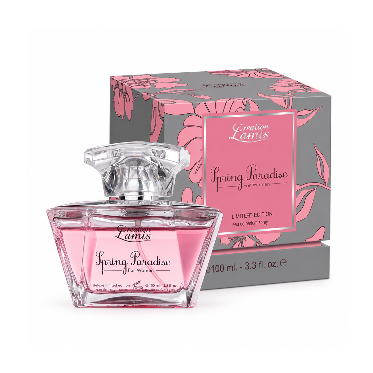 Creation Lamis Spring Paradise  for Women| Eau de Parfum Spray 100ml