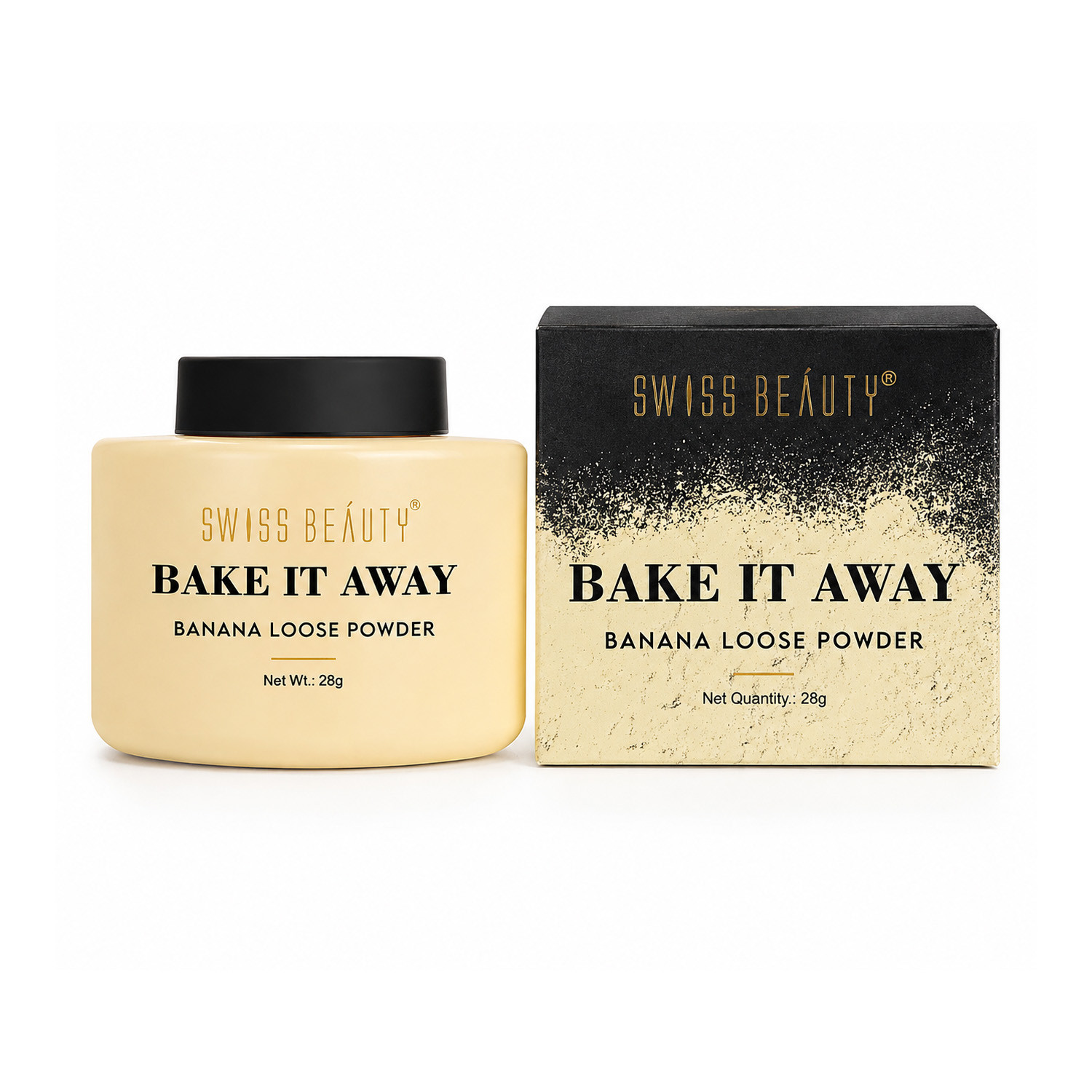 Swiss Beauty Bake It Away Banana Loose Powder 28g