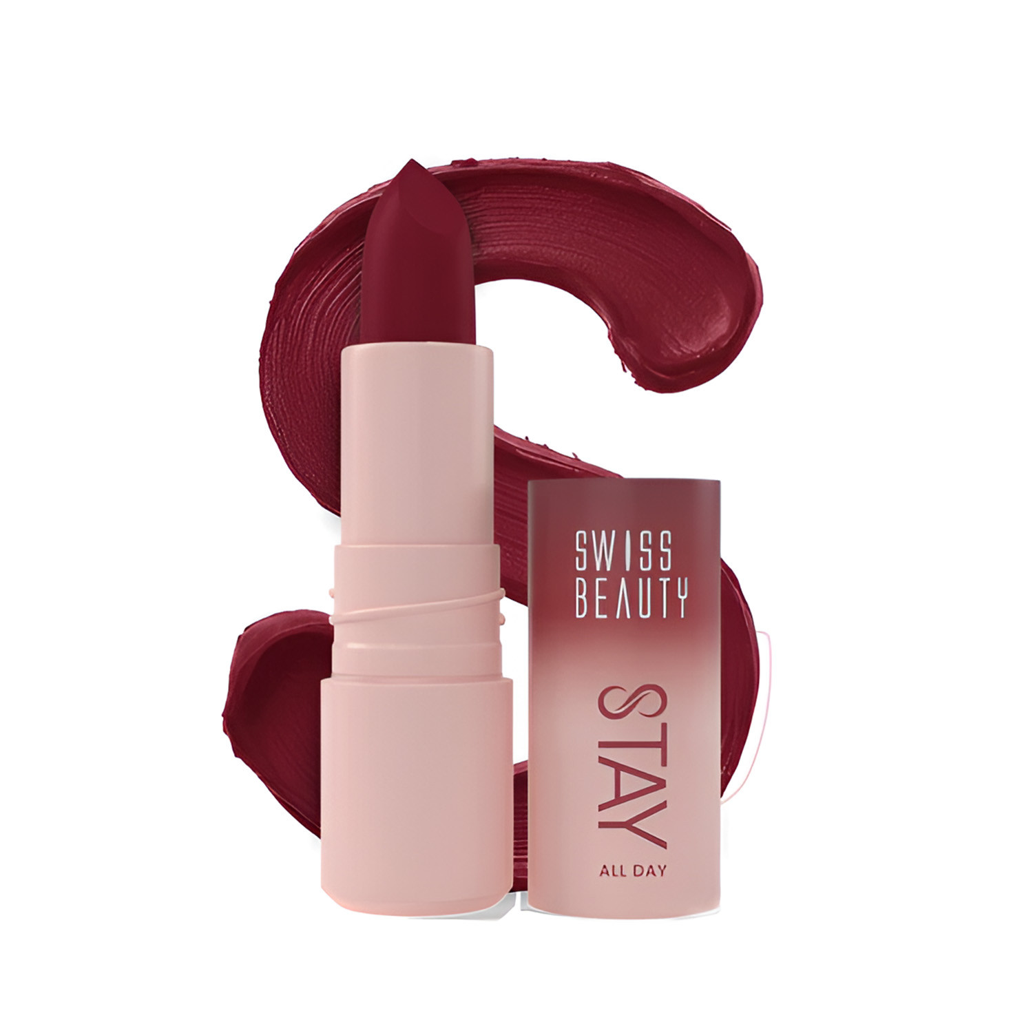 Swiss Beauty Stay All Day Lipstck - 12 Juicy