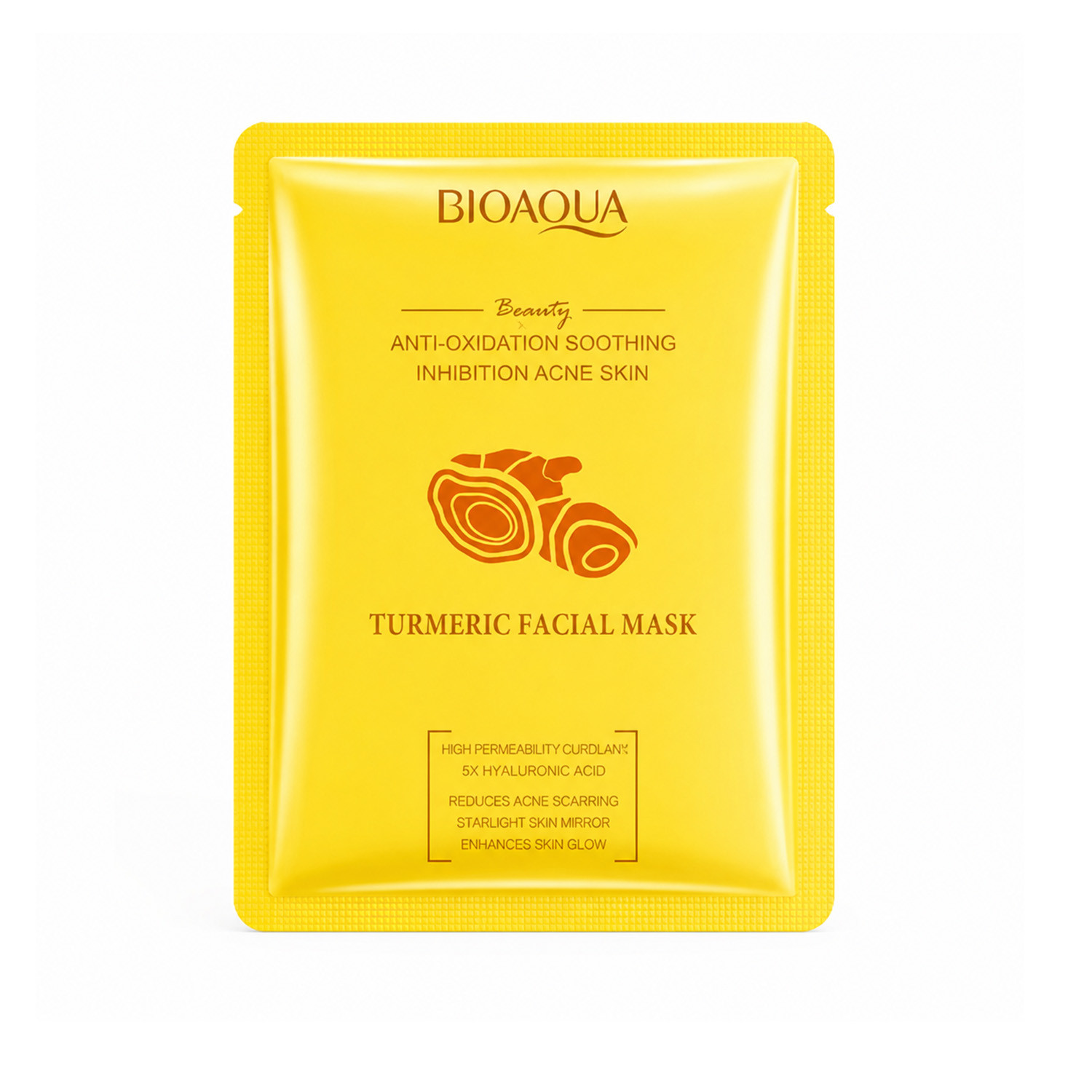 Bioaqua Antioxidation Soothing Turmeric Facial Mask 25g