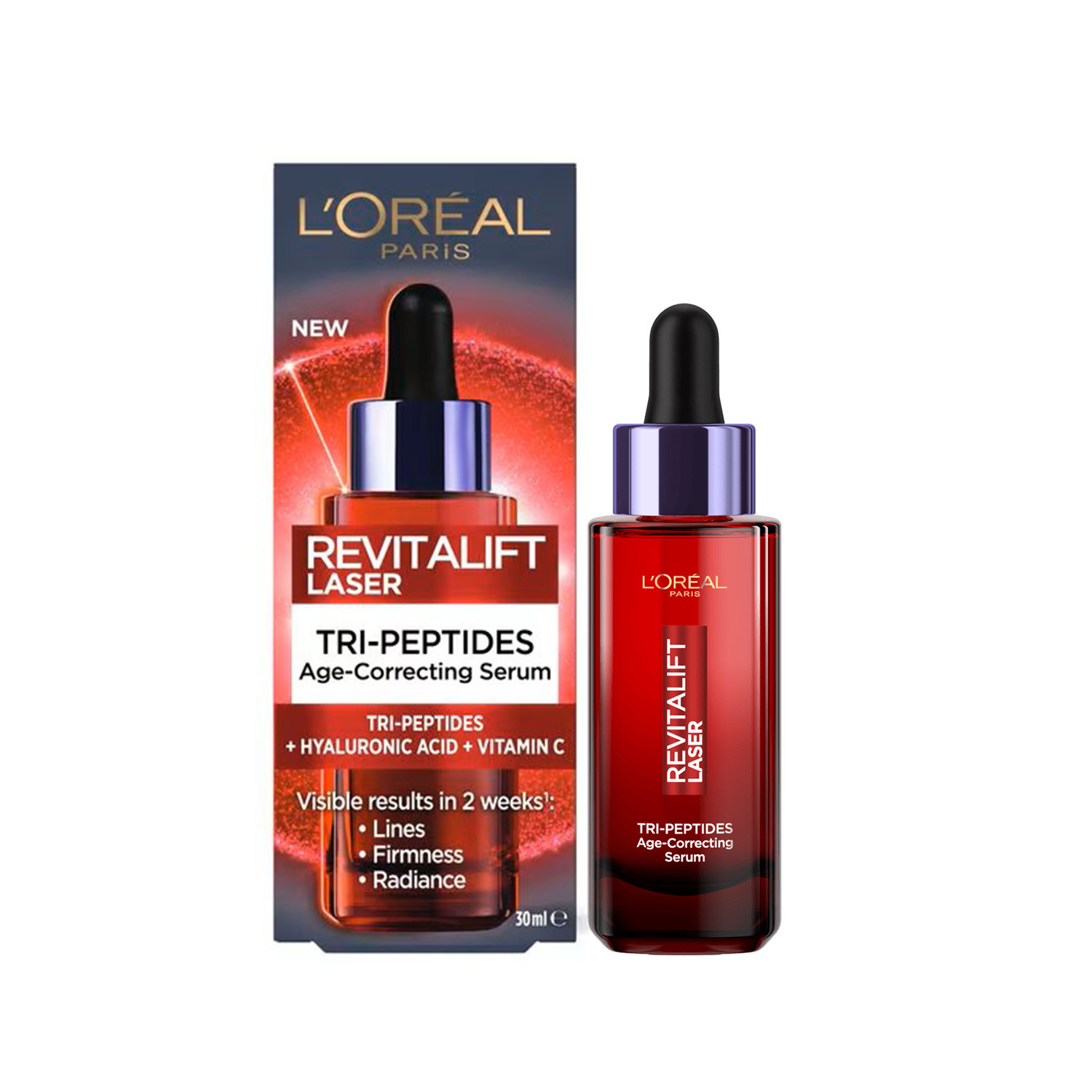 L'Oreal Revitalift Laser Tri-Peptides Age-Correcting Serum 30ml