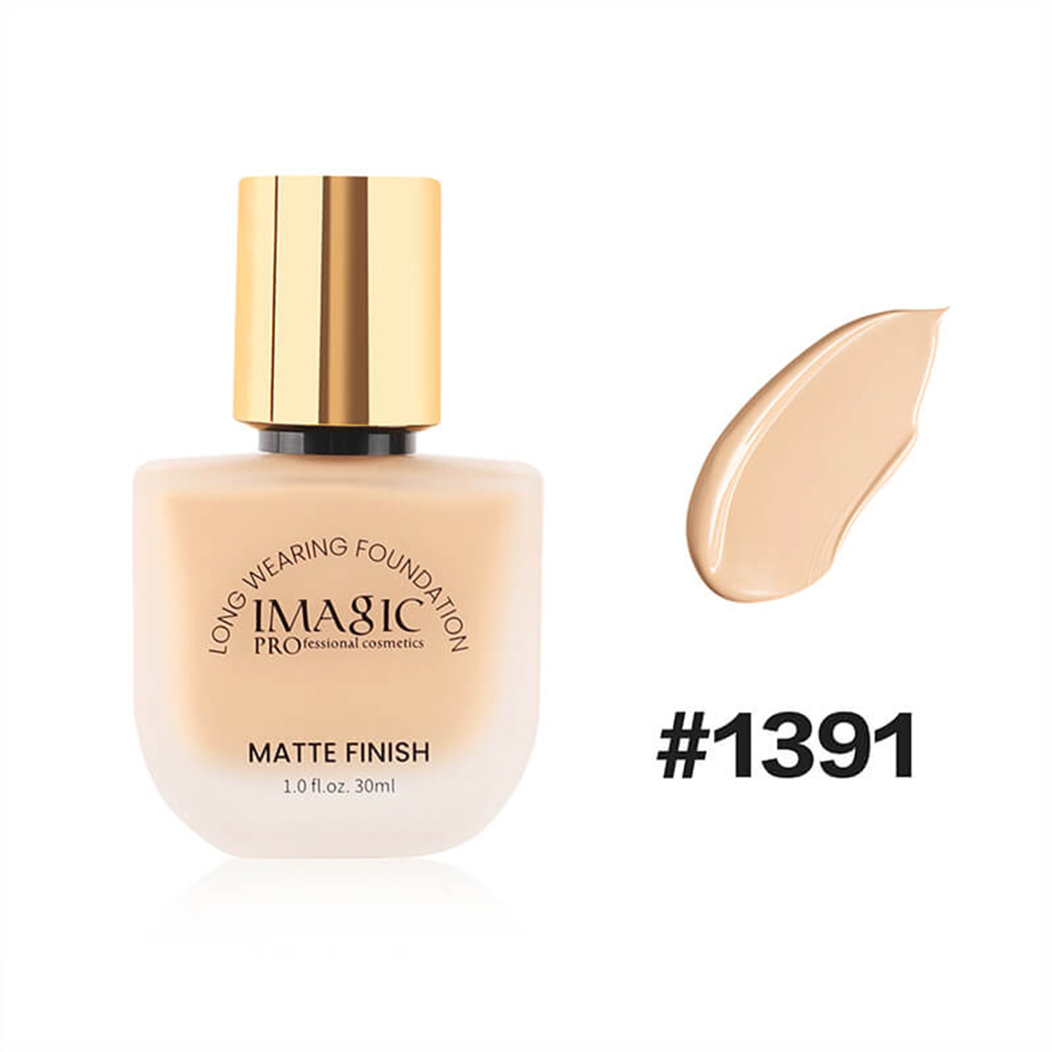 Imagic Long Wearing Foundation Matte Finish - 1391 COOL PORCELAIN
