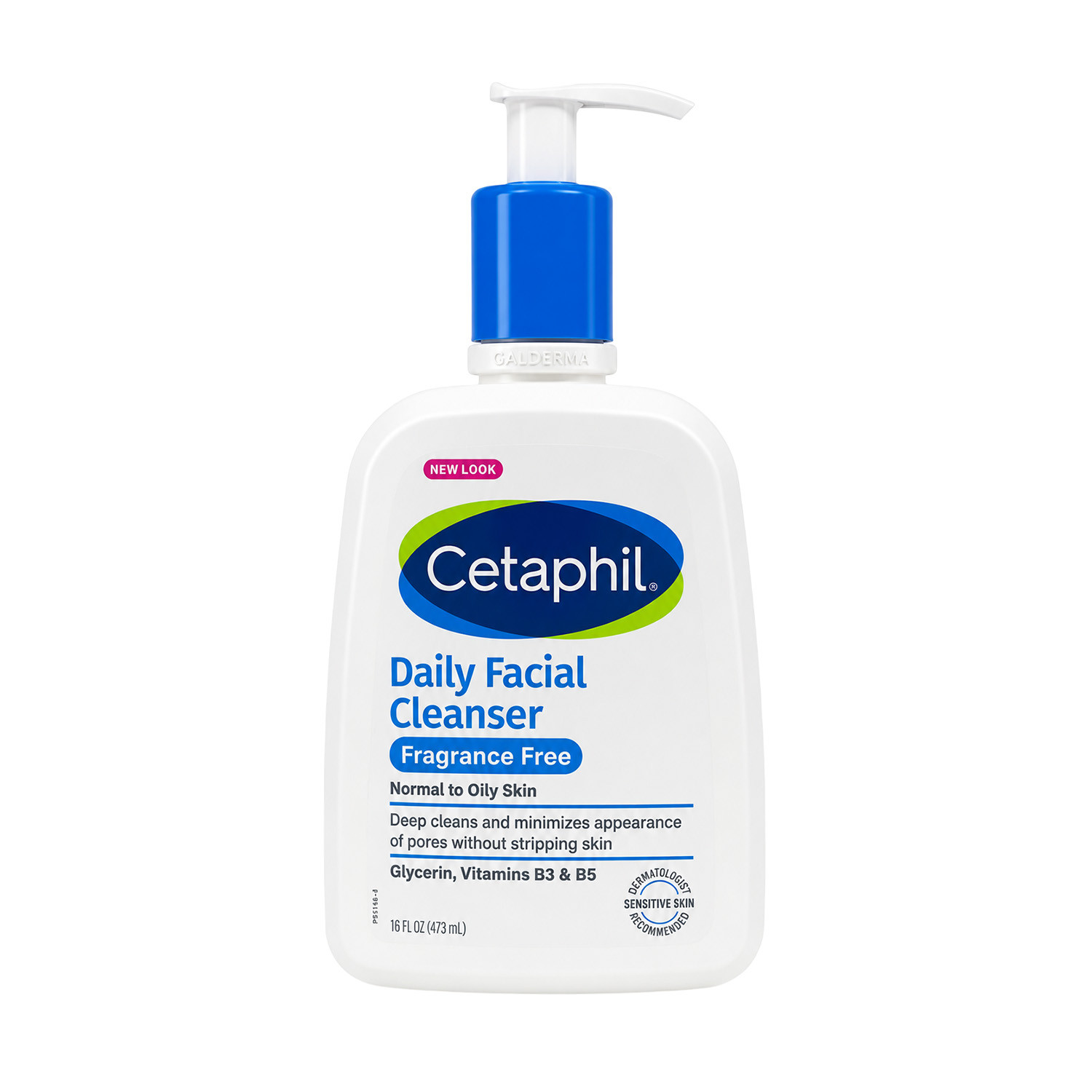 Cetaphil Daily Facial Cleanser Fragrance Free Normal to Oily Skin 473ml