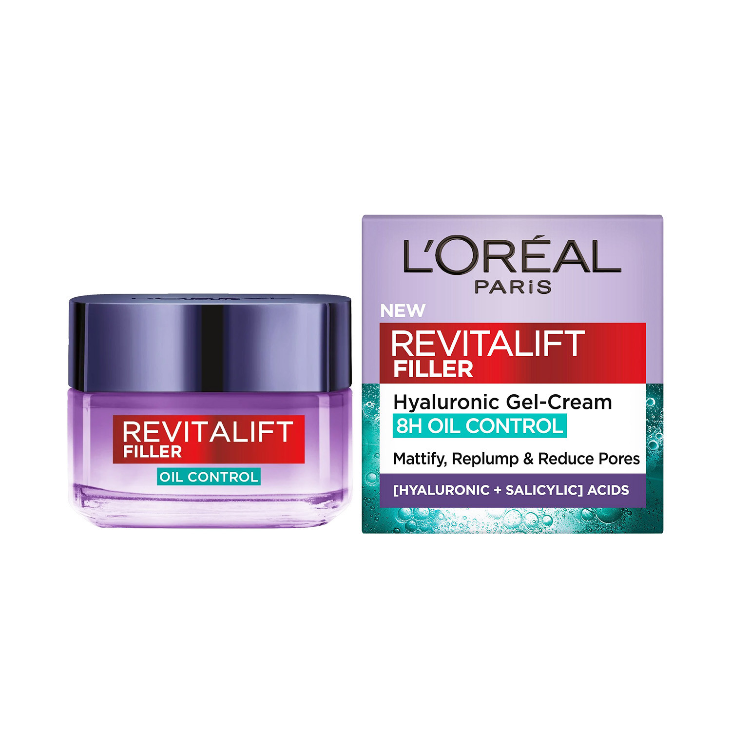 L'Oreal Revitalift Filler 8H Oil Control Hyaluronic Gel Cream 50ml