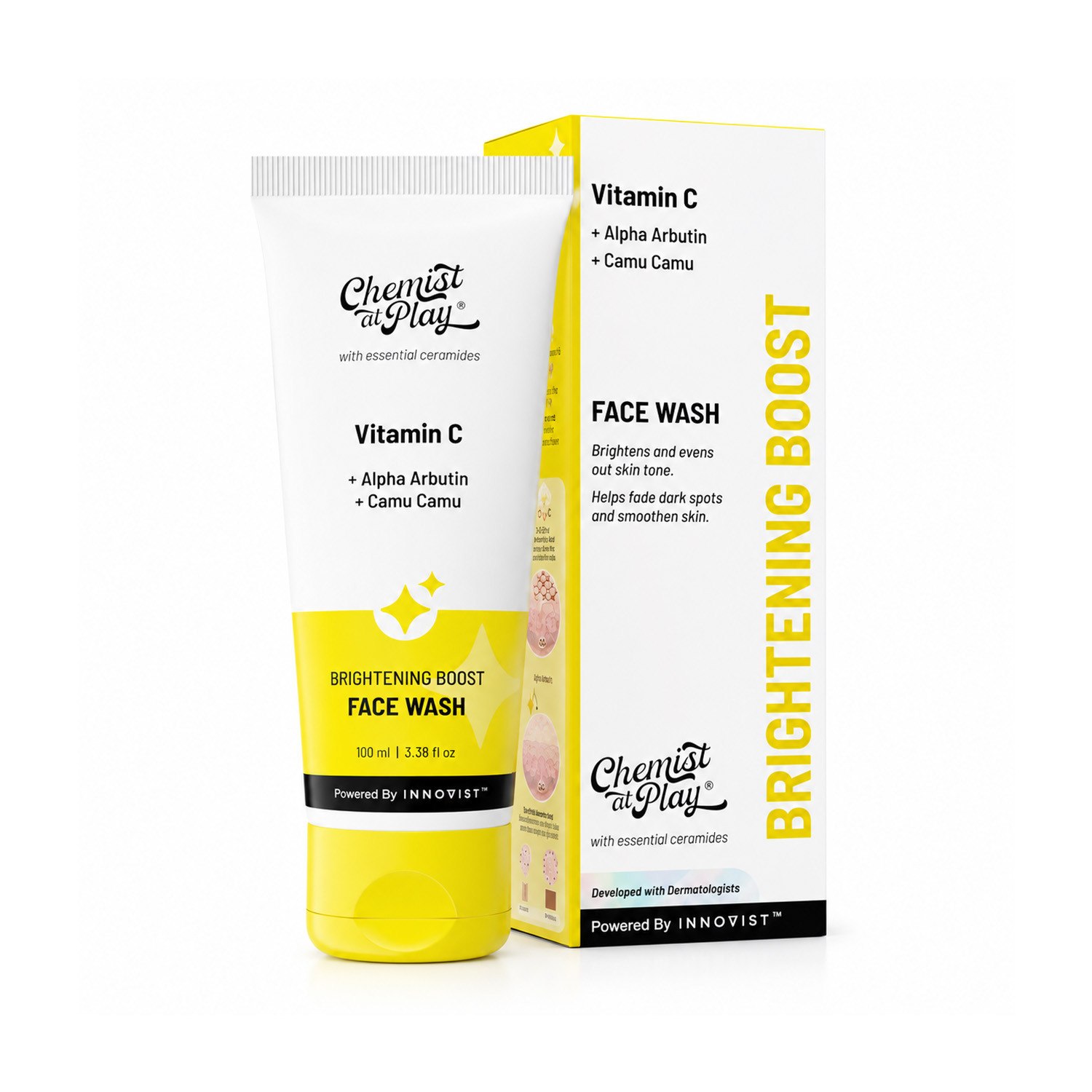 Innovist Chemist at Play Brightening Boost Vitamin C Face Wash 100ml