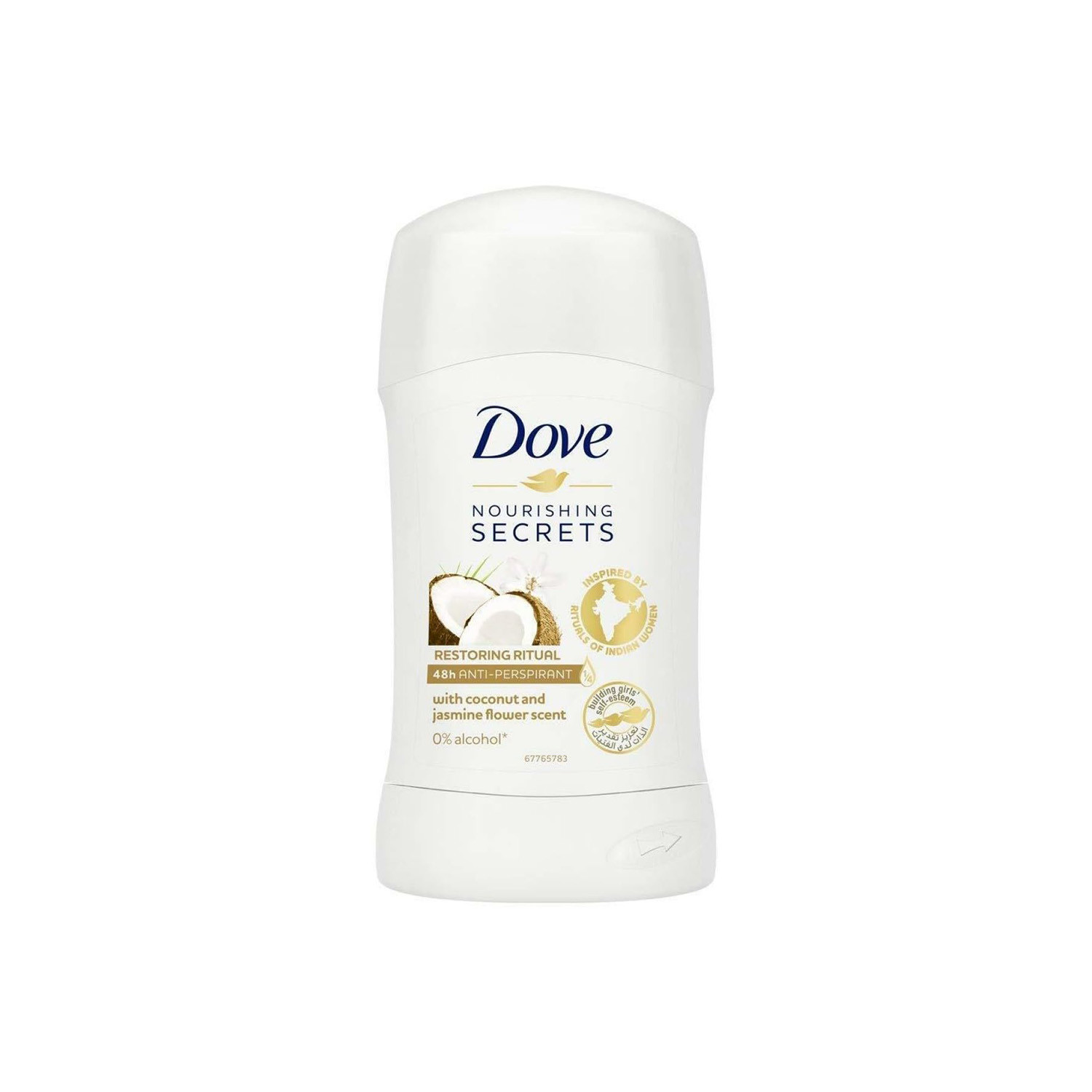 Dove Nourishing Secrets With Coconut & Jasmine Flower Scent Antiperspirant Stick 40g
