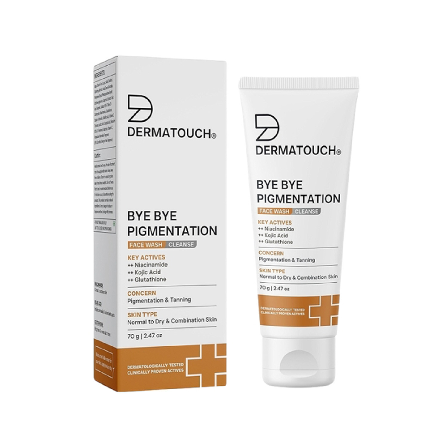 Dermatouch Bye Bye Pigmentation Face Wash 70g