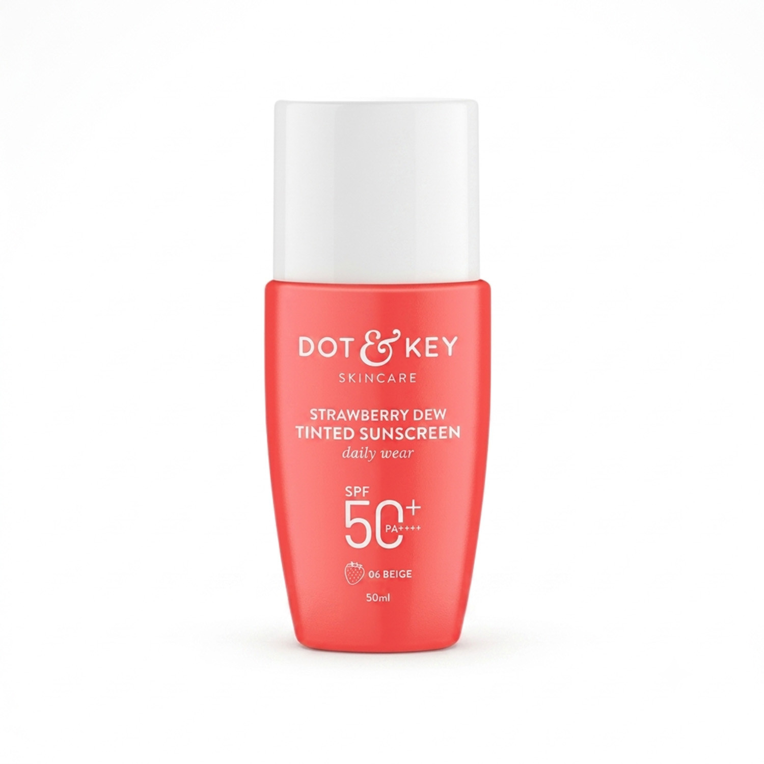 Dot & Key Strawberry Dew Tinted Sunscreen SPF50+ PA+++ 50ml - 05 Beige