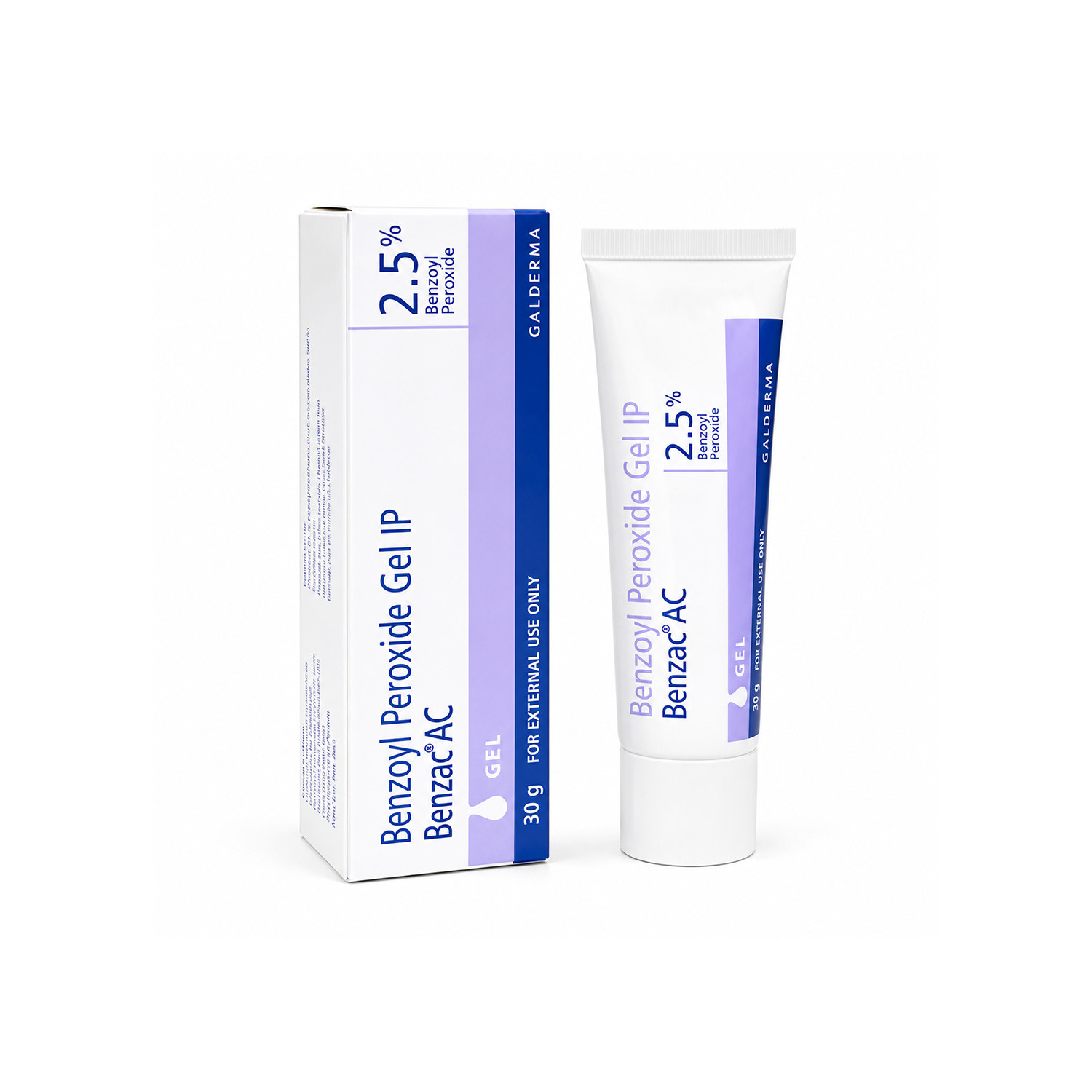 Galderma Benzac Ac Gel 2.5% Benzoyl Peroxide Gel 30g