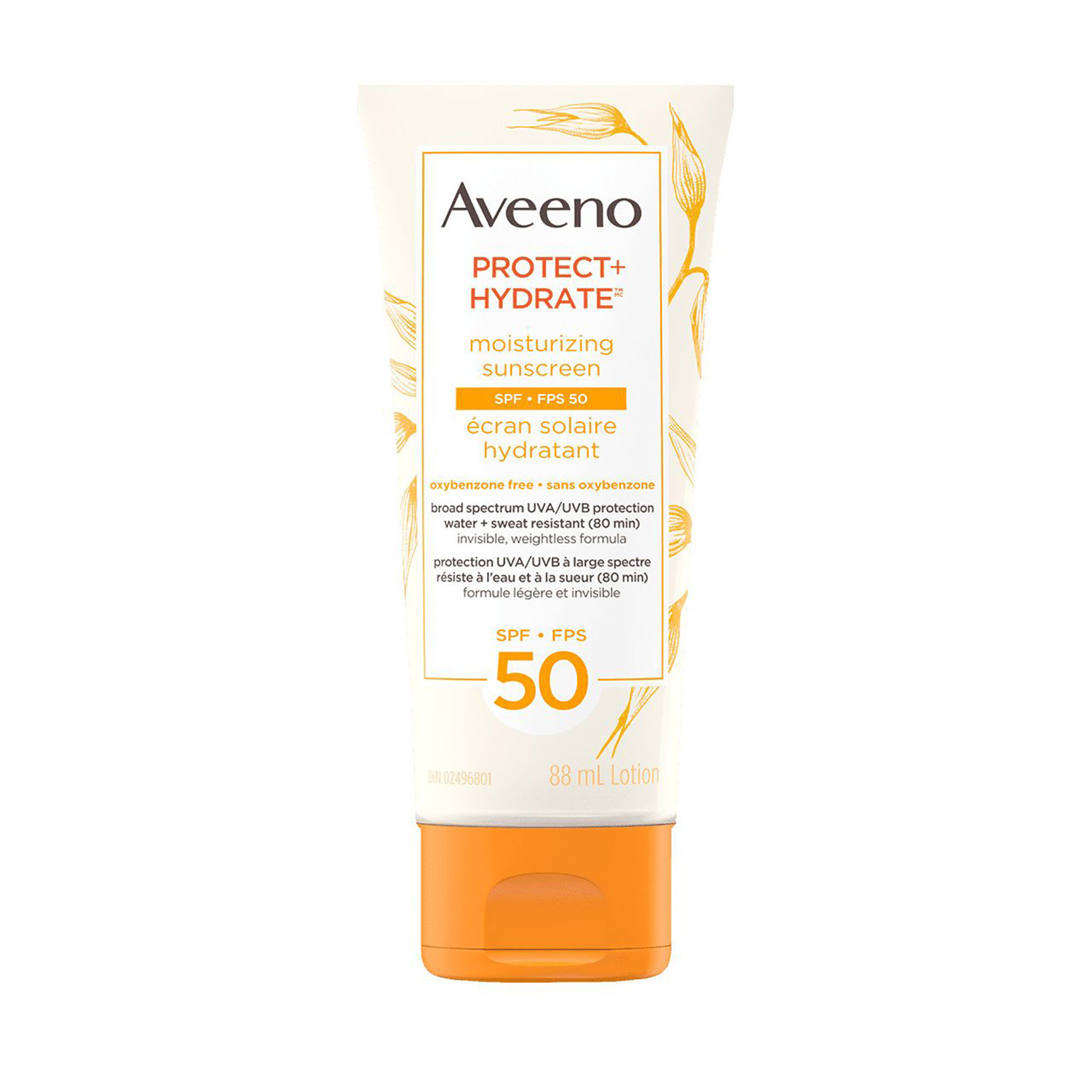 Aveeno Protect + Hydrate Face Moisturizing Sunscreen Lotion SPF 50 88ml
