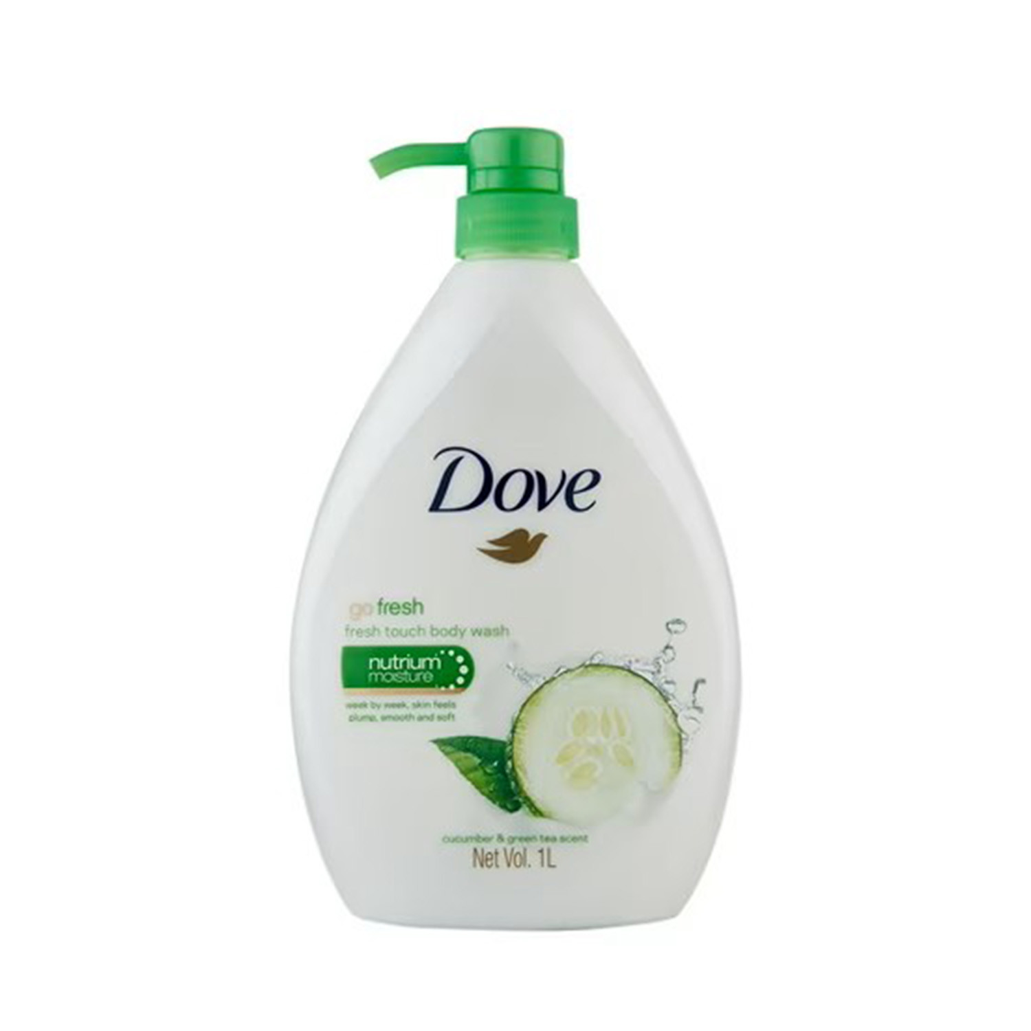 Dove Go Fresh Touch Cucumber & Green Tea Scent Body Wash 1L
