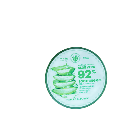 Nature Republic Aloe Vera 92% Soothing Gel 300ml in bd | Eurasia Supplies