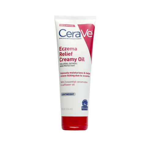 CeraVe Soothing Eczema Creamy Oil Lightweight Moisturize 236ml