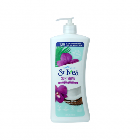 St. Ives Softening Coconut and Orchid Body Lotion 621ml
