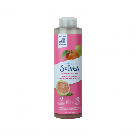 St.Ives Pink Lemon & Mandarin Orange Exfolating Body Wash 650ml