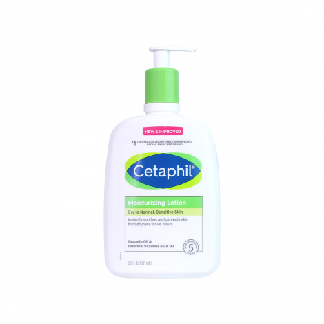 Cetaphil Moisturizing Lotion for Dry to Normal , Sensitive Skin 591ml