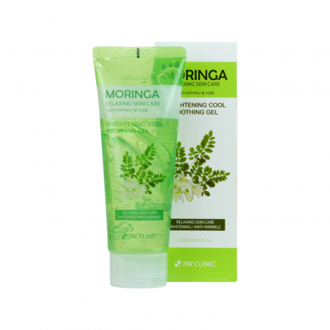 3W Clinic Moringa Brightening Cool Soothing Gel 160ml