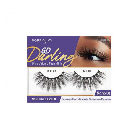 Absolute New York 6D Darling Ultra Volume Faux Mink Eye Lashes - ELHL05 Sarah