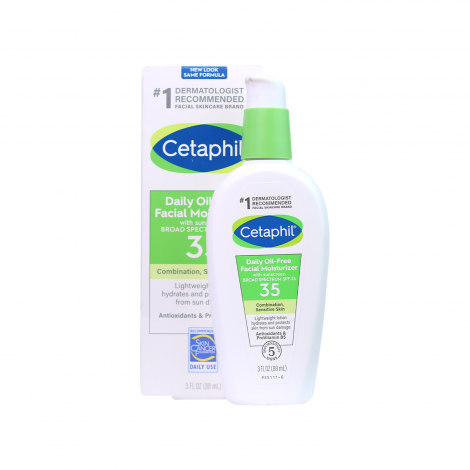 Cetaphil Daily Oil Free Facial Moisturizer With Sunscreen SPF35 88ml