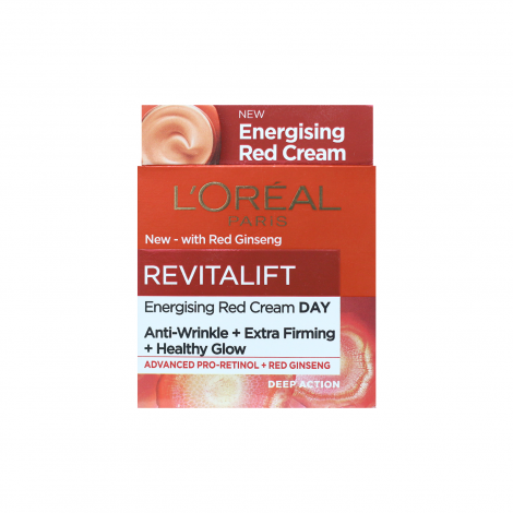 LOreal Paris Revitalift Energising Red Day Cream 50ml