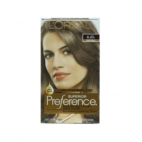 L'Oreal Paris Superior Preference - 6 Light Brown