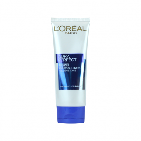 L'oreal Aura Perfect Fights Dullness + Evens Tone Scrub 100ml