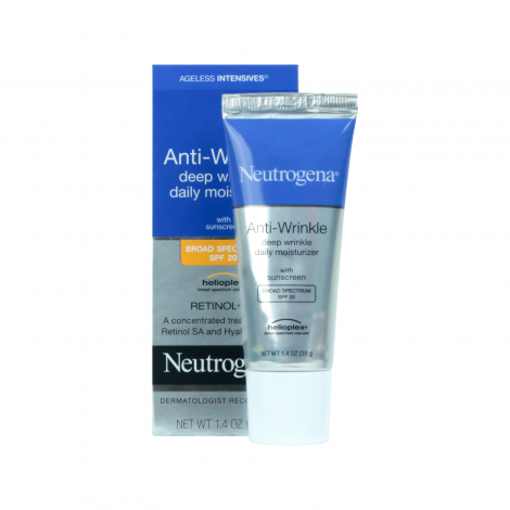 Neutrogena Ageless Intensives Anti-Wrinkle SPF20 Daily Moisturizer 39g
