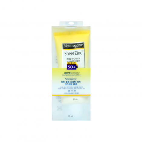 Neutrogena Sheer Zinc Dry-Touch Sunblock SPF 50 - 80ml