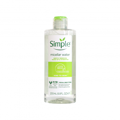 Simple Kind To Skin Micellar Cleansing Water 200ml