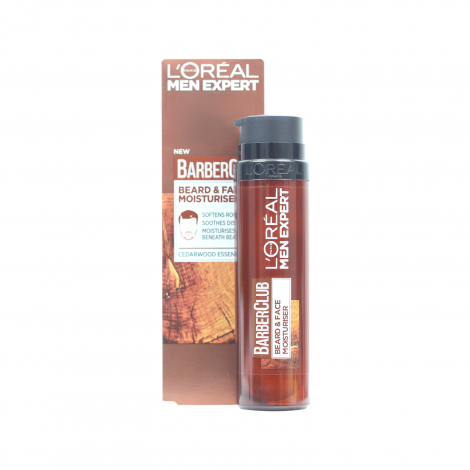 LOreal Men Expert Barber Club Short Beard & Face Moisturiser 50ml