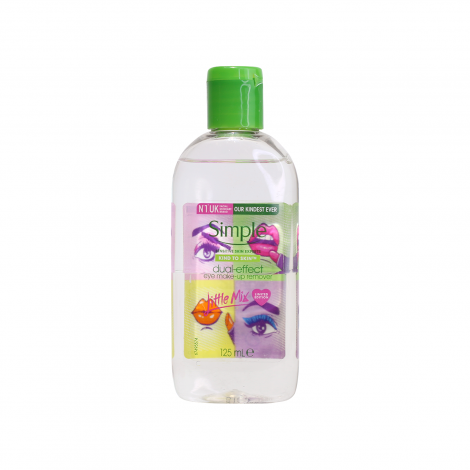 Simple kind to kind Dual- effect eye make up remover 125ml