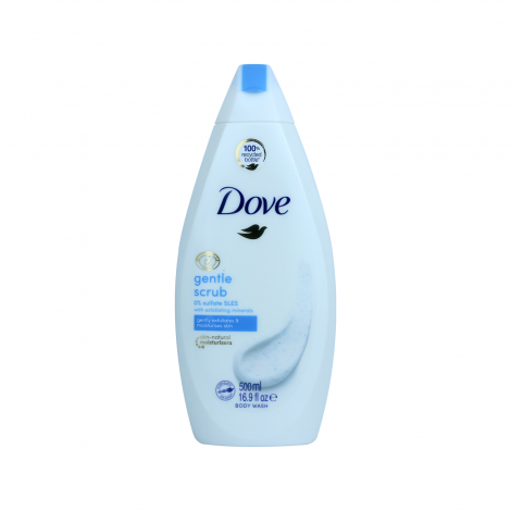 Dove Gentle Scrub Body Wash 500ml