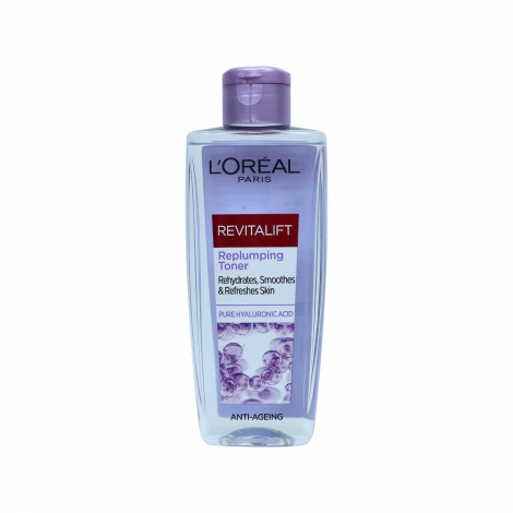 L'Oreal Paris Revitalift Pure Hyaluronic Acid Replumping Face Toner 200ml