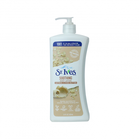 St. Ives Soothing Oatmeal & Shea Butter Body Lotion 621ml