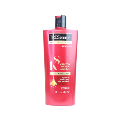 Tresemme Keratin Smooth Color With Moroccan Oil Shampoo 650ml
