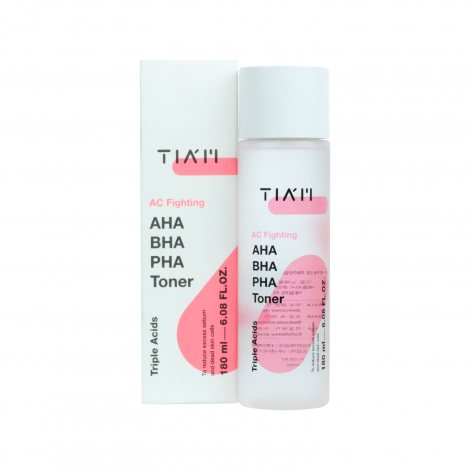 Tiam AC Fighting AHA BHA PHA Toner 180ml