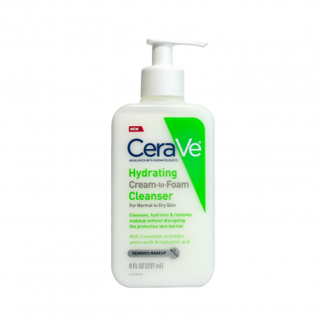 CeraVe Hydrating Cream To Foam Cleanser 237ml