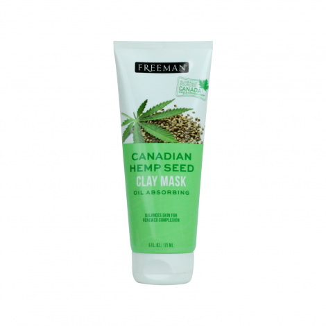 Freeman Oil Absorbing Canadian Hemp Seed Clay Mask 175ml