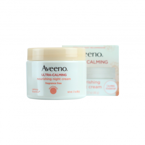 Aveeno Ultra Calming Nourishing Night Cream 48g