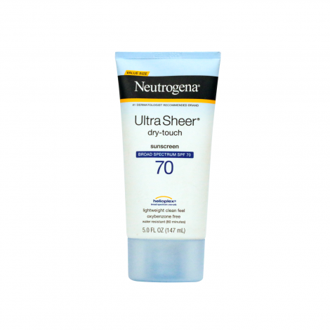 Neutrogena Ultra Sheer Dry Touch Sunscreen SPF70 147ml