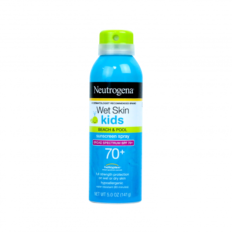 Neutrogena Wet Skin Kids Sunscreen Spray 70+ 141g