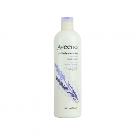 Aveeno Positively Nourishing Calming Body Wash 473ml