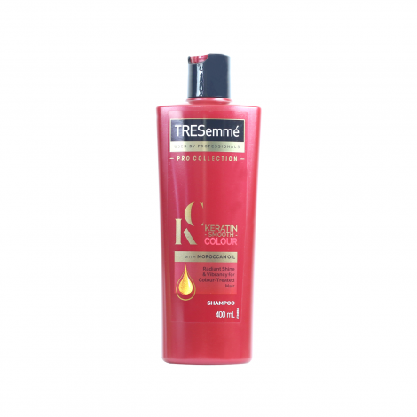 Tresemme Keratin Smooth Colour With Moroccan Oil Shampoo 400ml