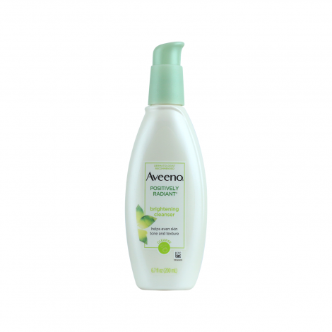 Aveeno Positively Radiant Skin Brightening Facial Cleanser 200ml