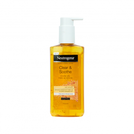 Neutrogena Clear & Soothe Jelly Micellar Make-up Remover 200ml