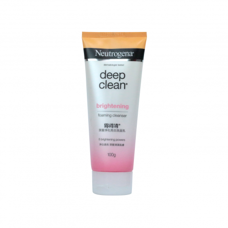 Neutorgena Deep Clean Birghtening Foaming Cleanser 100g